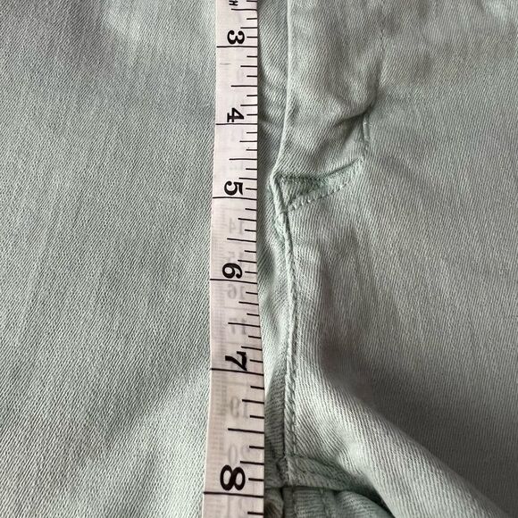 Hudson Amber Fray Hem Shorts – Size 26 Minty Fresh Summer Mood - Picture 9 of 13